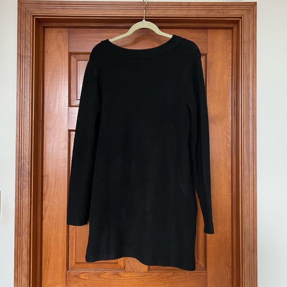 ALL WORTHY Hunter McGrady Button Front Cardigan in Black Size Small - Picture 7 of 8